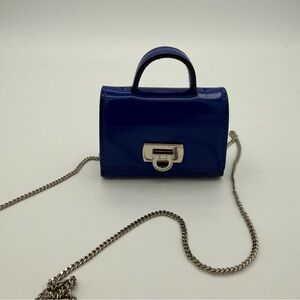 Ferragamo Blue Mini Handbag